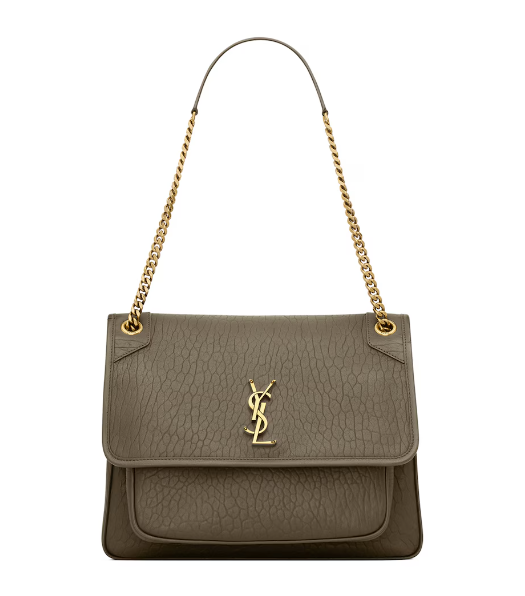 Saint Laurent Large Lambskin Niki Flap Bag