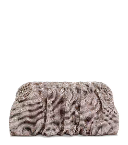 Benedetta Bruzziches Embellished Venus La Grande Clutch Bag Gold
