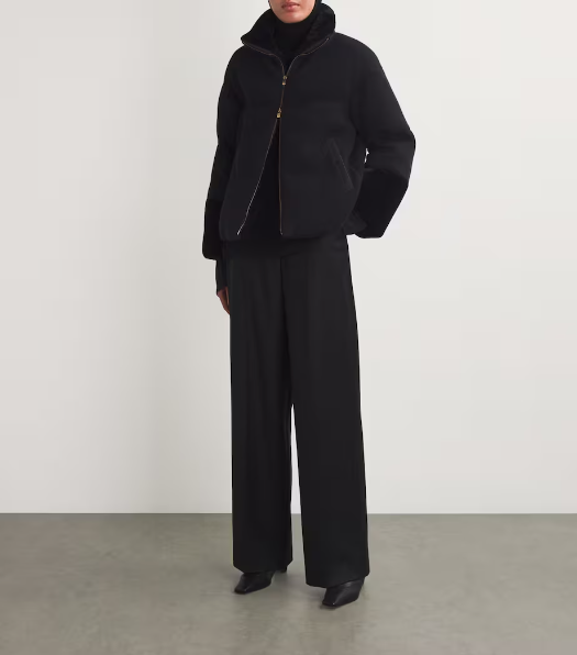 Agnona Cashmere Quilted Puffer Jacket - Görsel 2